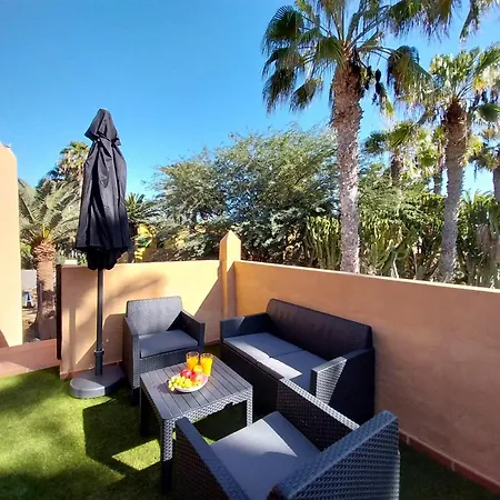 Brightblue Oasis By Sea There Fuerteventura