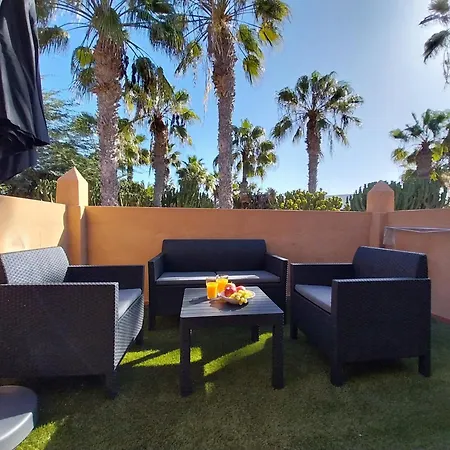 Brightblue Oasis By Sea There Fuerteventura